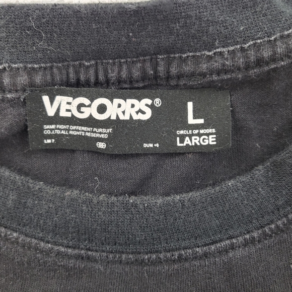 Vegorrs T-shirt streetwear skate size large the call of the ocean - Picture 4 of 8